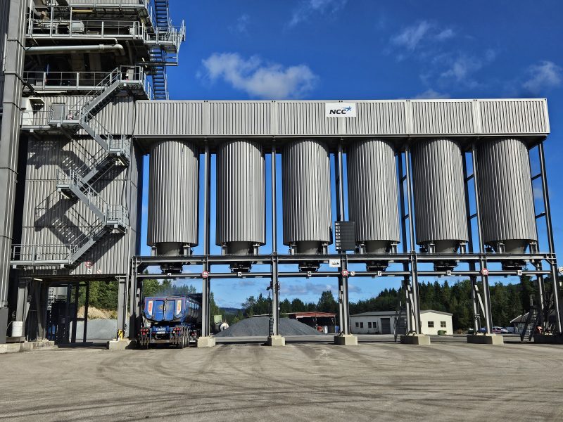 Trepellets som fyringskilde. NCC Rugsland asfaltfabrikk. i Agder.