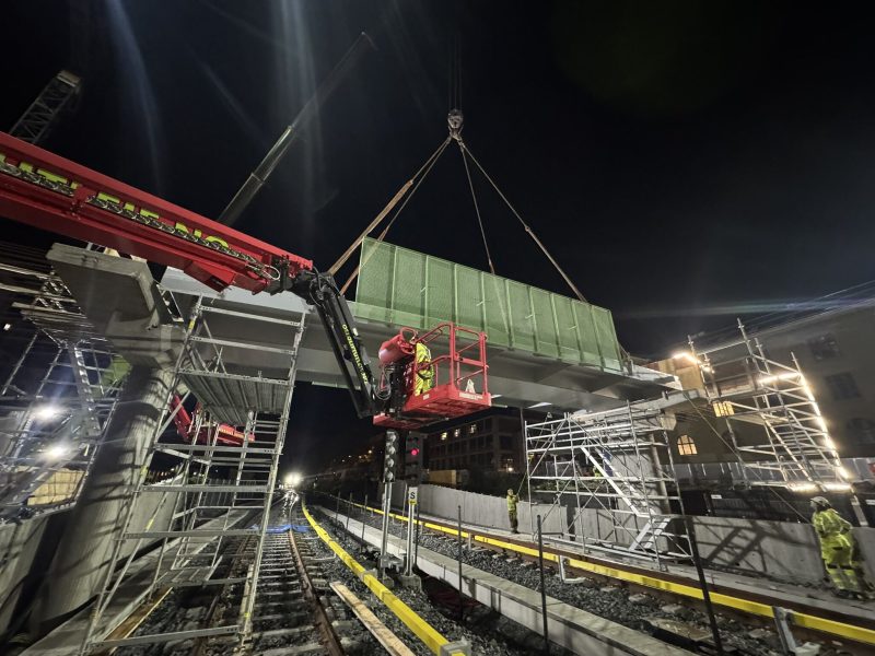 NCC-prosjektet Oppgradert Majorstuen Stasjon, Oslo.