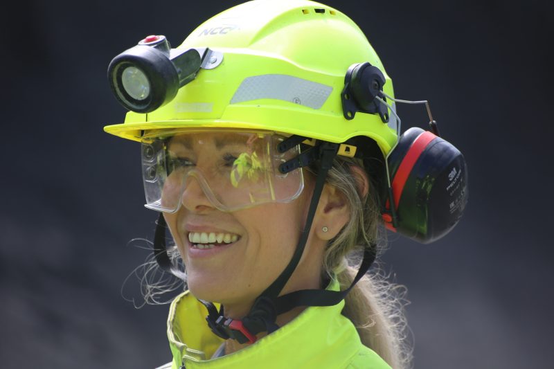Bilde av Tonje Grönlund, leder for Steinmaterialer i NCC Norge